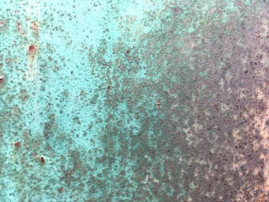 Demir yüzey paslanması. Paslı metal levha, arka plan için eski grunge metal dokusu, soyut arkaplan için endüstriyel doku