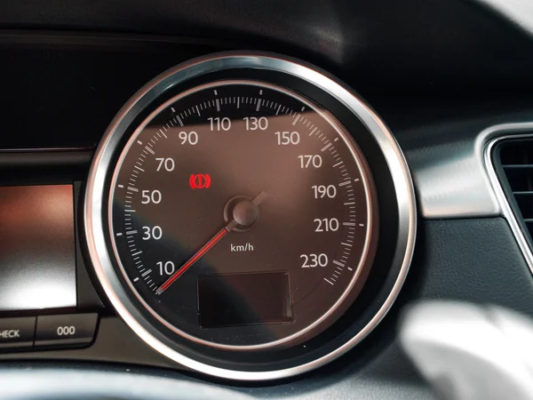 Close up of a speedometer — Stock Photo, Image