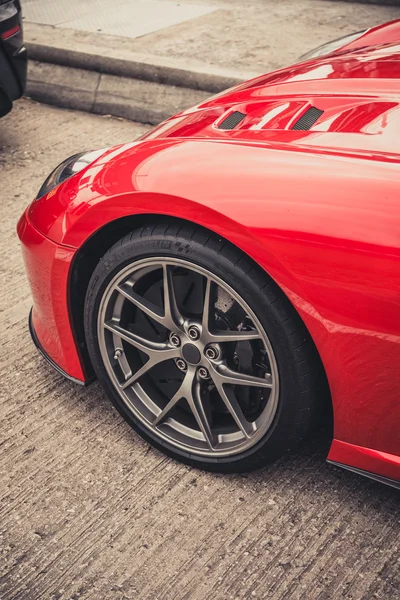 Sport car wheel — Stock Photo, Image