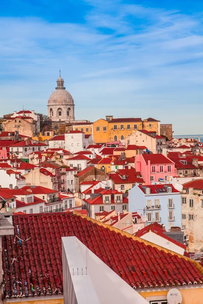 Lissabon stadsbilden Visa, Portugal Stockbild