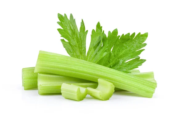 Fresh Celery Isolated White Background — Stock Photo, Image