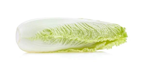 Lettuce Leaves Isolated White Background Stock Image