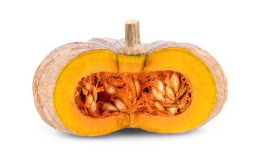 kabak dilimi beyaz arkaplanda izole