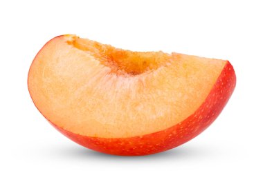 beyaz arkaplanda izole kiraz erikleri