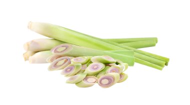 limon otu beyaz arkaplanda izole