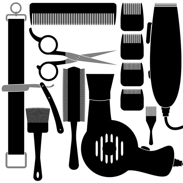 Accesorios para el cabello-set — Archivo Imágenes Vectoriales
