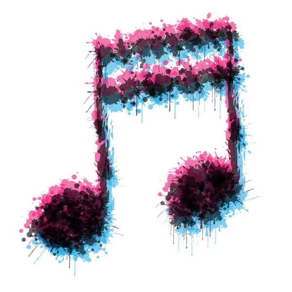 Notes de musique — Image vectorielle