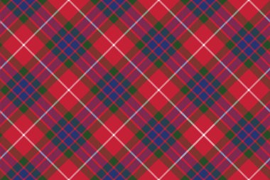 Fraser ekose kumaş seamless modeli diyagonal doku