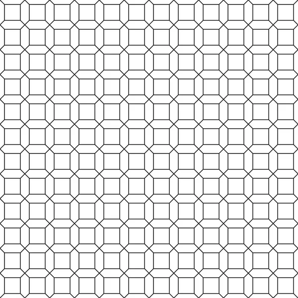 简单的无缝方形图案 — 图库矢量图片