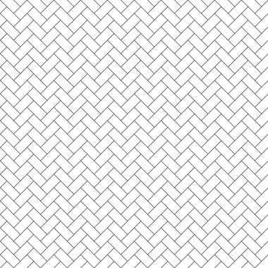 parke çapraz dikişsiz desen