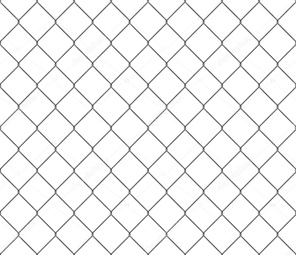 New steel mesh metal fence seamless structure
