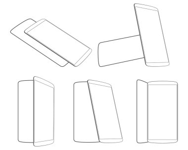 akıllı telefonlar foreshortening anahat