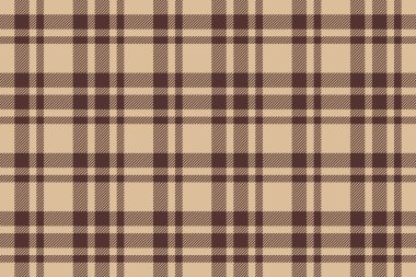 Bej kahverengi onay ekose sorunsuz