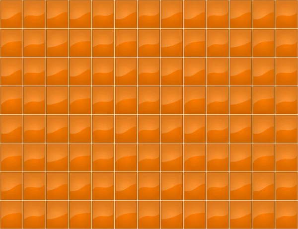 Бесшовная текстура оранжевой плитки — стоковый вектор