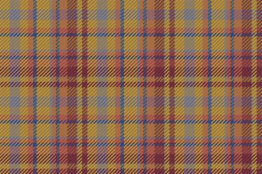 İskoç ekosesinin kusursuz deseni. Kumaş dokusunu kontrol ederek tekrarlanabilir arkaplan. Çizgili tekstil izinin düz vektör arkaplanı.