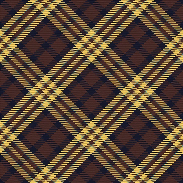 Seamless Pattern Scottish Tartan Plaid Repeatable Background Check Fabric Texture — Stock Vector