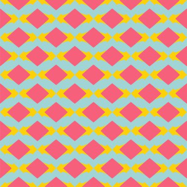 Kusursuz desenli geometrik. Renkli soyut arka plan. Vektör tasarımı. Modern biçim.