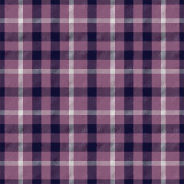 Ekose desenli. Kumaş dokusunu kontrol et. Çizgili kare arka plan. Vektör tekstil tasarımı tartan.