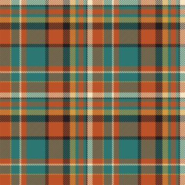 Tartan İskoçya kusursuz ekose desenli taşıyıcı. Retro arkaplan kumaşı. Tekstil baskısı, ambalaj kağıdı, hediye kartı, duvar kağıdı düz tasarım için klasik denetim renk kare geometrik dokusu.