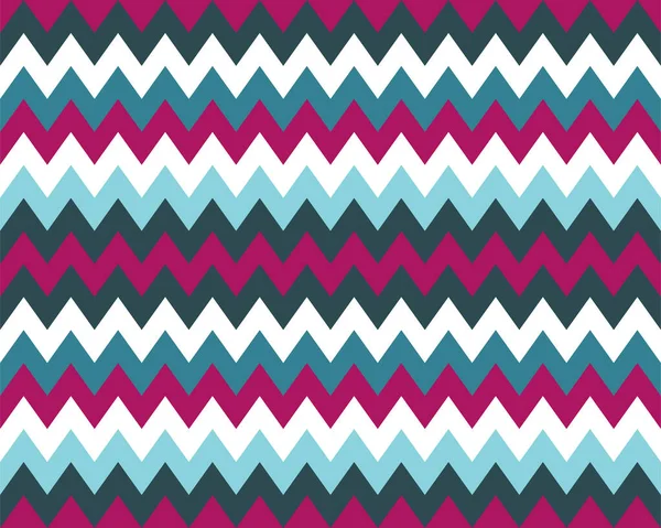 Padrão Zigzag Sem Costura Zig Zag Cor Fundo Design Abstrato — Vetor de Stock