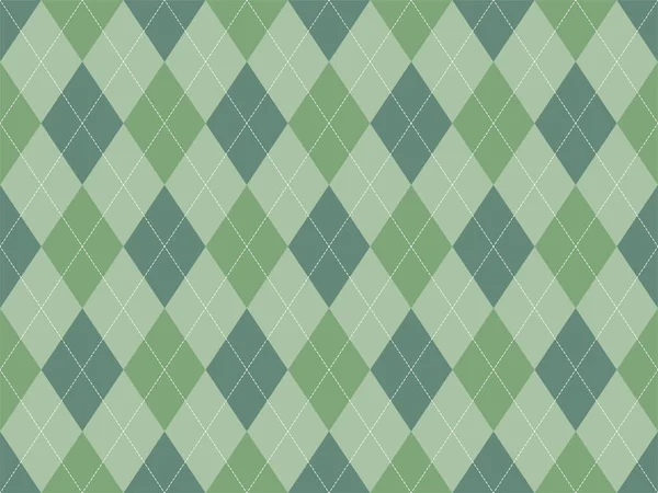 Padrão Argyle Sem Costura Fundo Textura Tecido Ornamento Clássico Vetor — Vetor de Stock