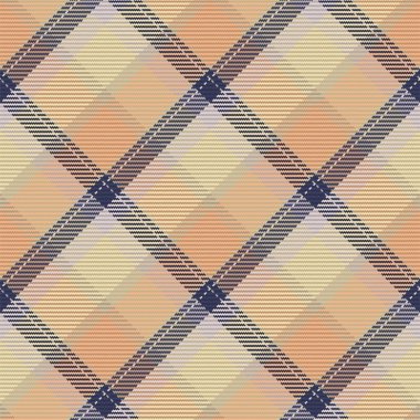 İskoç ekosesinin kusursuz deseni. Kumaş dokusunu kontrol ederek tekrarlanabilir arkaplan. Çizgili tekstil izinin düz vektör arkaplanı.