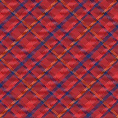 İskoç ekosesinin kusursuz deseni. Kumaş dokusunu kontrol ederek tekrarlanabilir arkaplan. Çizgili tekstil izinin düz vektör arkaplanı.