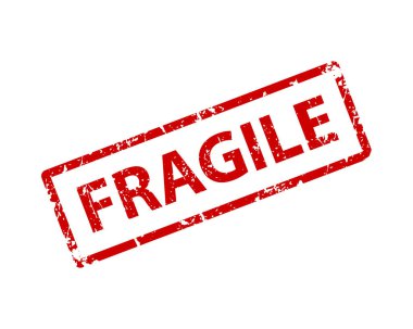 Kırılgan damga vektör dokusu. Lastik klişe damga. İşaret, etiket, etiket için web ya da yazdırma tasarımı ögesi