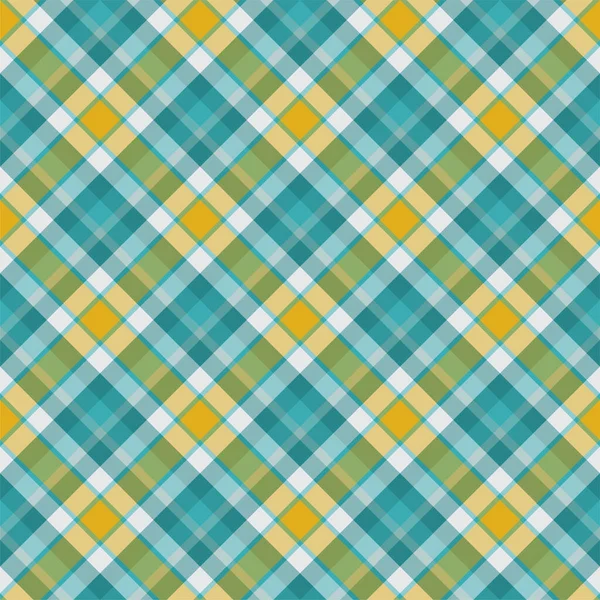 Vérifier Motif Sans Couture Plaid Fond Vectoriel Ornement Textile Conception — Image vectorielle