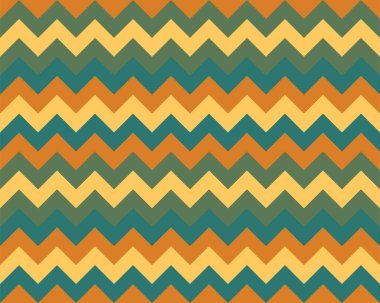 Zigzag deseni pürüzsüz. Zig zag arkaplan rengi. Vektör soyut tasarımı.