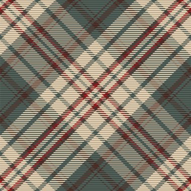Ekose desenli. Kumaş dokusunu kontrol et. Çizgili kare arka plan. Vektör tekstil tasarımı tartan.