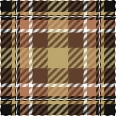 Ekose desenli. Kumaş dokusunu kontrol et. Çizgili kare arka plan. Vektör tekstil tartan tasarımı.
