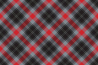 Ekose desenli. Kumaş dokusunu kontrol et. Çizgili kare arka plan. Vektör tekstil tasarımı tartan