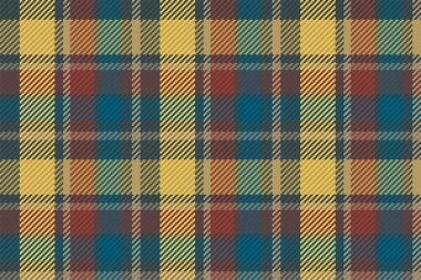 İskoç ekosesinin kusursuz deseni. Kumaş dokusunu kontrol ederek tekrarlanabilir arkaplan. Çizgili tekstil izinin düz vektör arkaplanı.