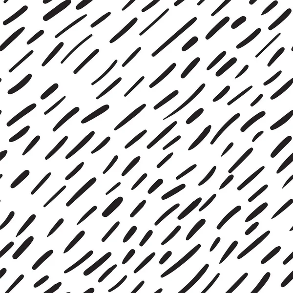 Fırça darbeleri, soyut, pürüzsüz, siyah beyaz desenler. Vektör arkaplanı.