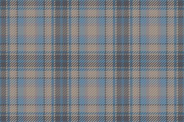 İskoç ekosesinin kusursuz deseni. Kumaş dokusunu kontrol ederek tekrarlanabilir arkaplan. Çizgili tekstil izinin düz vektör arkaplanı.