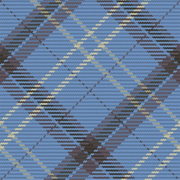 Seamless Pattern Scottish Tartan Plaid Repeatable Background Check Fabric Texture — Stock Vector