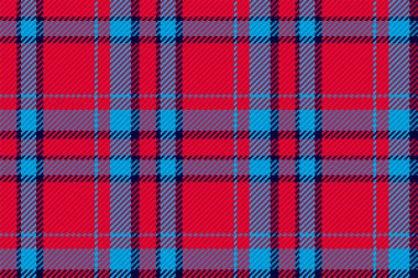 İskoç ekosesinin kusursuz deseni. Kumaş dokusunu kontrol ederek tekrarlanabilir arkaplan. Çizgili tekstil izinin düz vektör arkaplanı.