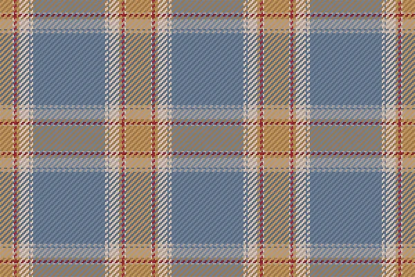 Seamless Pattern Scottish Tartan Plaid Repeatable Background Check Fabric Texture — Stock Vector