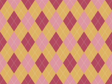 Argyle deseni kusursuz. Kumaş dokusu arka planı. Klasik argill vektör süslemesi.