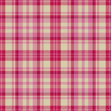 Ekose desenli. Kumaş dokusunu kontrol et. Çizgili kare arka plan. Vektör tekstil tasarımı tartan.