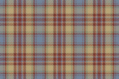 İskoç ekosesinin kusursuz deseni. Kumaş dokusunu kontrol ederek tekrarlanabilir arkaplan. Çizgili tekstil izinin düz vektör arkaplanı.