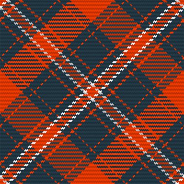 İskoç ekosesinin kusursuz deseni. Kumaş dokusunu kontrol ederek tekrarlanabilir arkaplan. Çizgili tekstil izinin düz vektör arkaplanı.