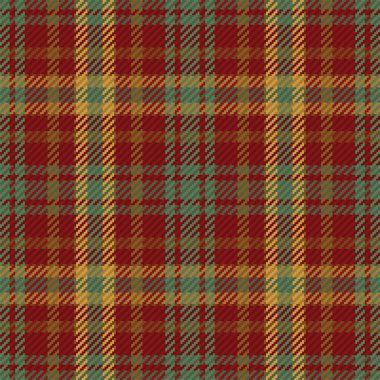 İskoç ekosesinin kusursuz deseni. Kumaş dokusunu kontrol ederek tekrarlanabilir arkaplan. Çizgili tekstil izinin düz vektör arkaplanı.