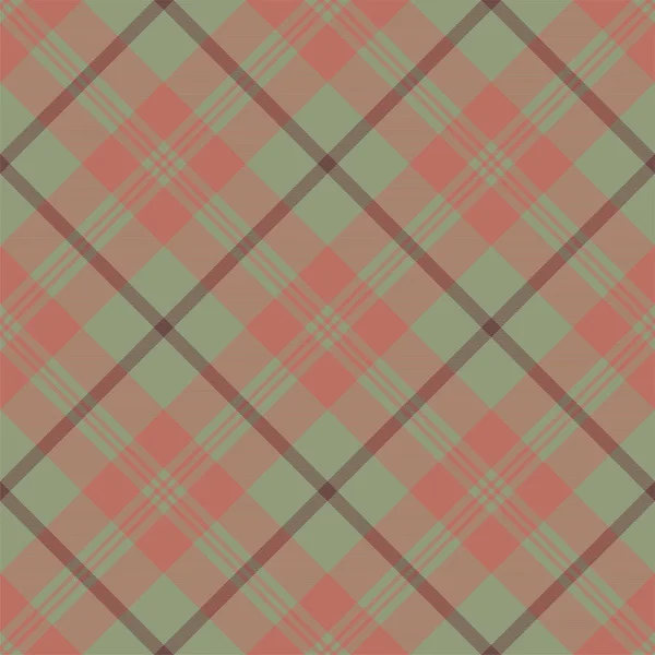 Plaid Naadloos Patroon Streep Stof Textuur Controleer Vierkante Achtergrond Tartan — Stockvector