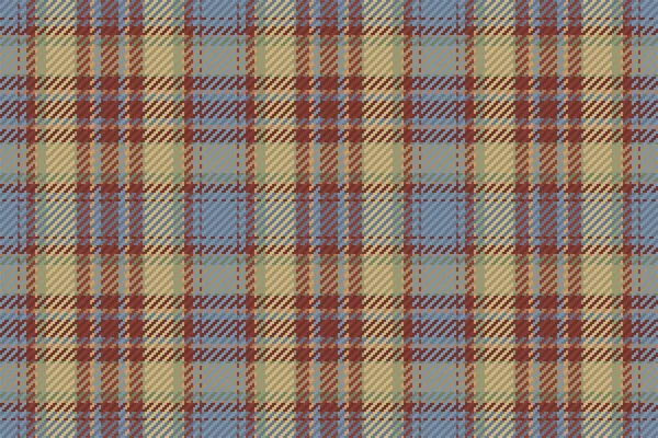 Naadloos Patroon Van Schotse Tartan Ruitjes Herhaaldelijke Achtergrond Met Controlestof — Stockvector