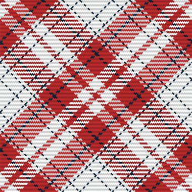 İskoç ekosesinin kusursuz deseni. Kumaş dokusunu kontrol ederek tekrarlanabilir arkaplan. Çizgili tekstil izinin düz vektör arkaplanı.