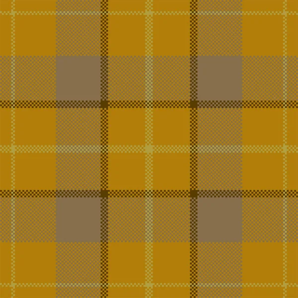 Pixel Bakgrund Vektor Design Modern Sömlös Mönsterpläd Fyrkantigt Texturtyg Tartan — Stock vektor