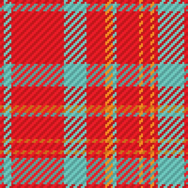 Modèle Sans Couture Tartan Écossais Carreaux Fond Répétable Avec Texture — Image vectorielle