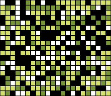 Renkli mozaik. Renkli bir geçmiş. Soyut, pürüzsüz desen. Vektör illüstrasyonu. 